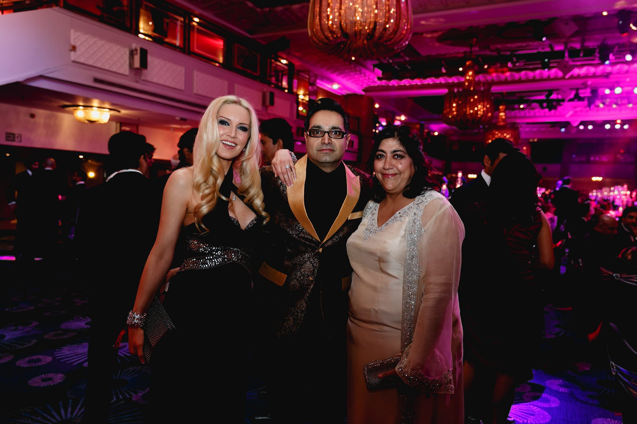 Gurinder Chadha with guests