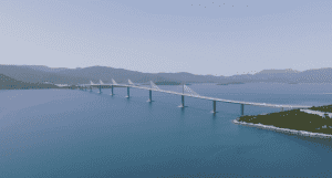 The Peljesac Bridge is Croatia's new tourist attraction